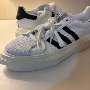 Adidas Beyoncé Superstar Platform shoes